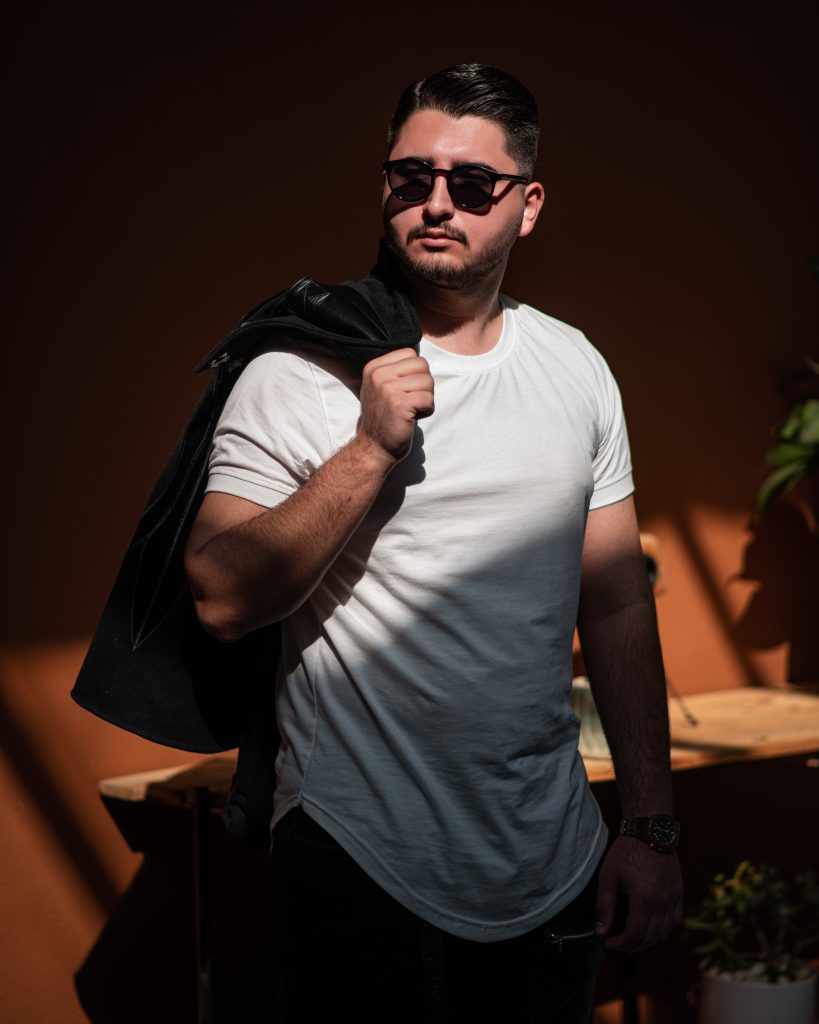Portrait of Safaee captured by Otiner Studio for official project